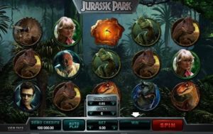 Slot machine Jurassic Park