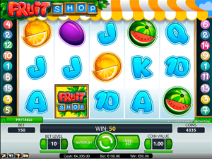 Fruit Shop slot machine