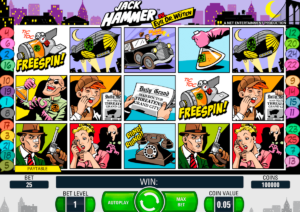 Online slot machine Jack Hammer