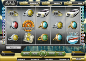 Slot machine Mega Fortune