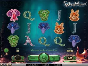 The Wish Master slot casino game