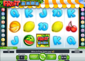 Online game Fruit Shop