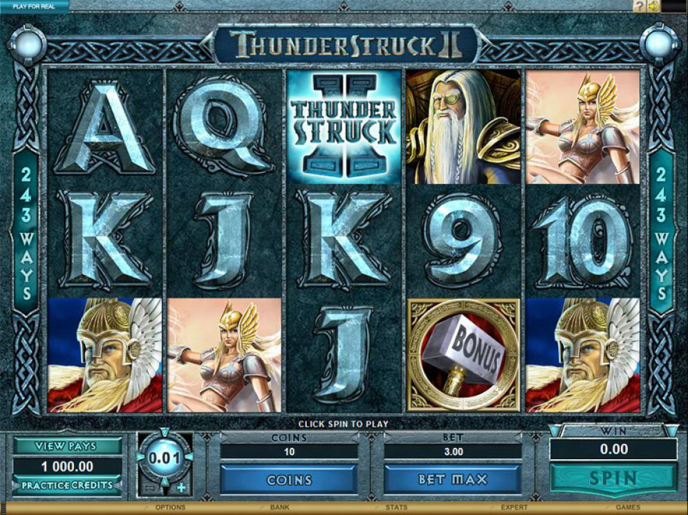 Thunderstruck II Slot Machine - Jackpot city casino