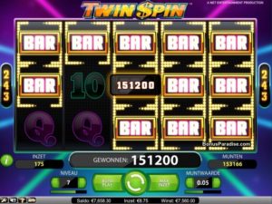 Twin Spin slot game