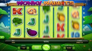 New slot Wonky Wabbits