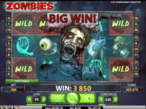 Casino game Zombies